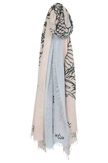Schal aus Cashmere 