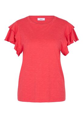 Shirt aus Slub Jersey