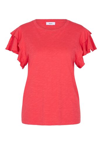 Shirt aus Slub Jersey