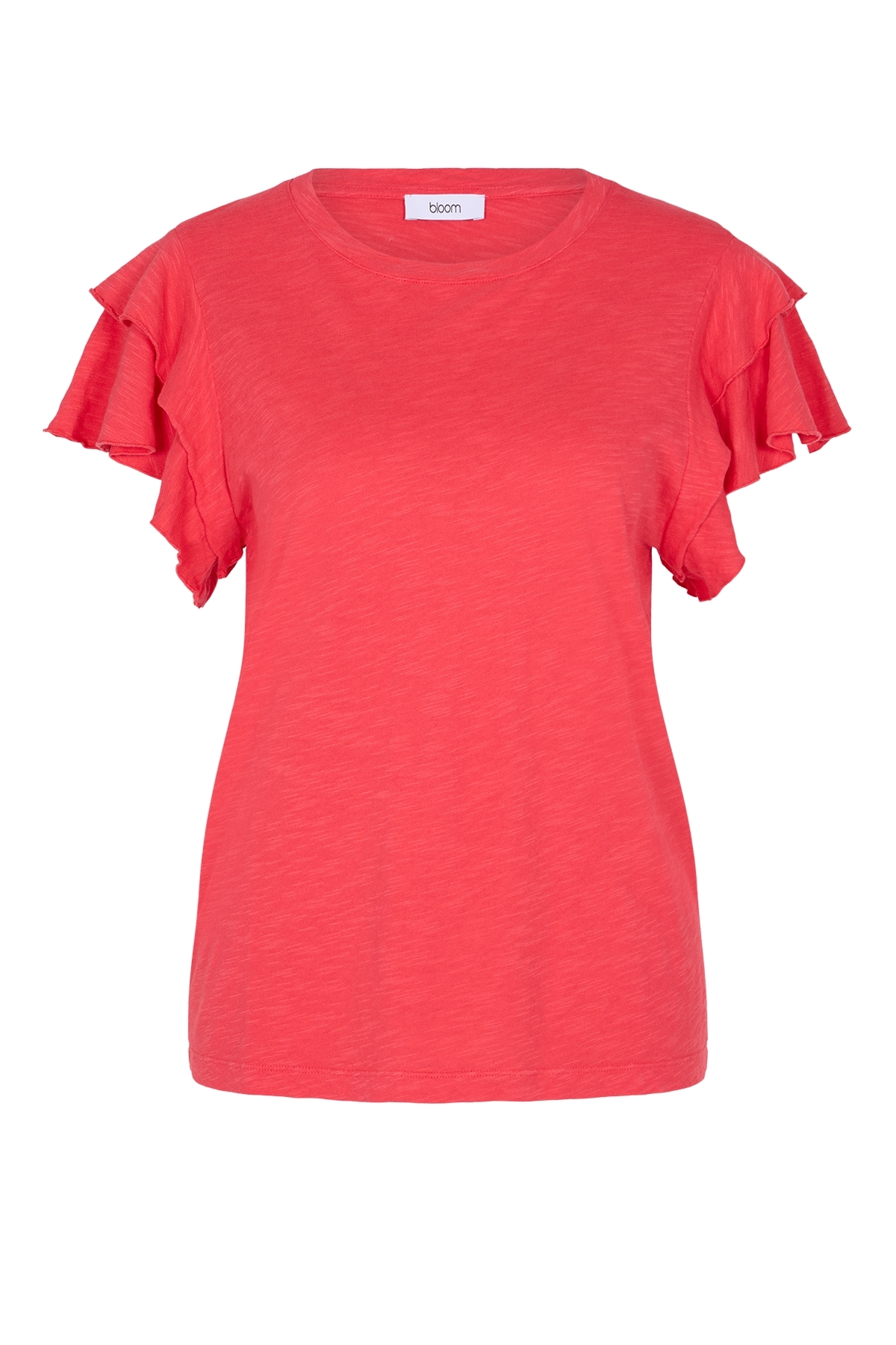 Shirt aus Slub Jersey