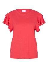 Shirt aus Slub Jersey