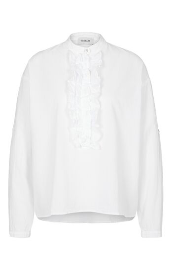 Bluse mit R&uuml;sche