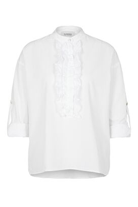 Bluse mit R&uuml;sche