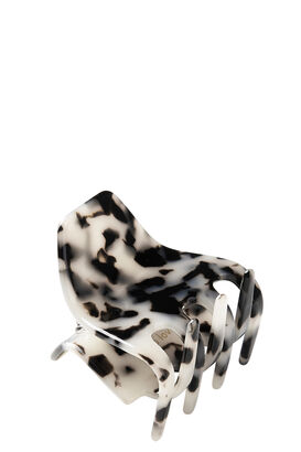 Haarspange Lilly, Onyx White 