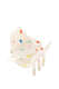 Haarspange Lilly mit Herzenprint