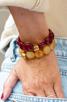 Armband Bombom Prune