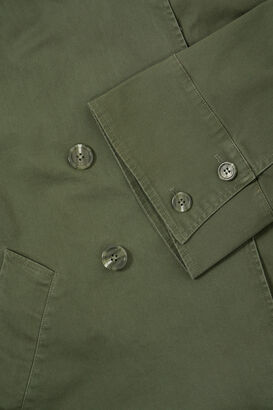Trenchjacke aus Baumwolle
