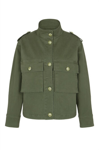 Fieldjacket aus Baumwolle