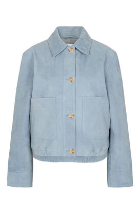 Jacke aus Veloursleder