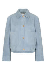 Jacke aus Veloursleder