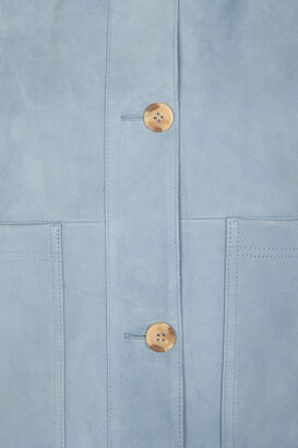 Jacke aus Veloursleder