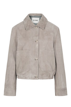 Jacke aus Veloursleder