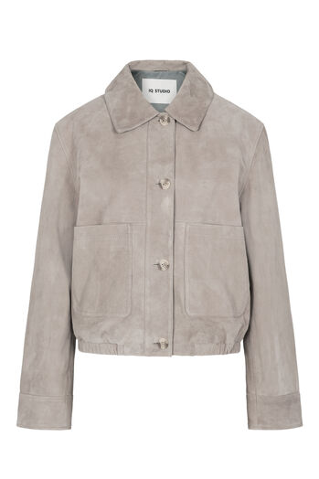 Jacke aus Veloursleder