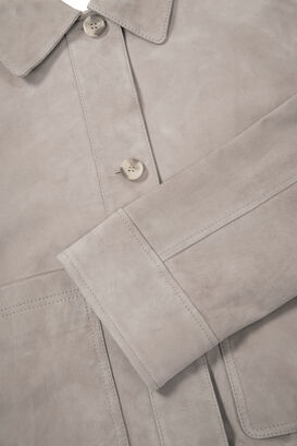 Jacke aus Veloursleder