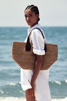 Shopper Tokyo aus Raphia