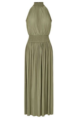 Kleid Uma mit Plisseefalten