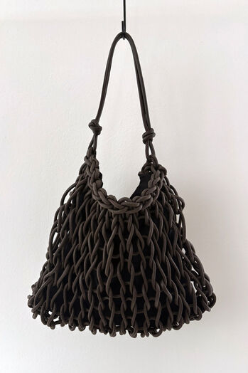 Schultertasche Vega mit Knotendesign