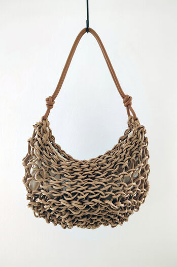 Schultertasche Aurora mit Knotendesign