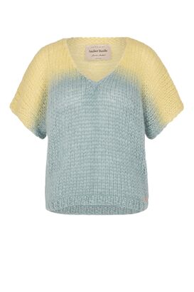 Handstrick-Pullover Brigitte 