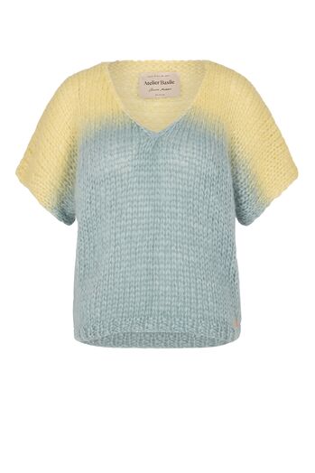 Handstrick-Pullover Brigitte 