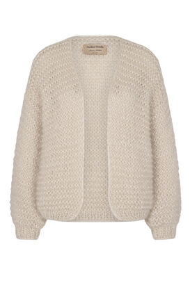 Handstrick- Cardigan Collette mit Super Kid Mohair