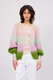 Handstrick-Cardigan Paulette mit Super Kid Mohair
