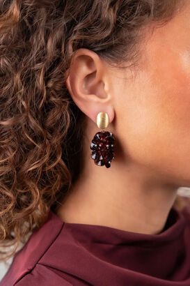 Ohrringe Sam, Crystal Sequins 