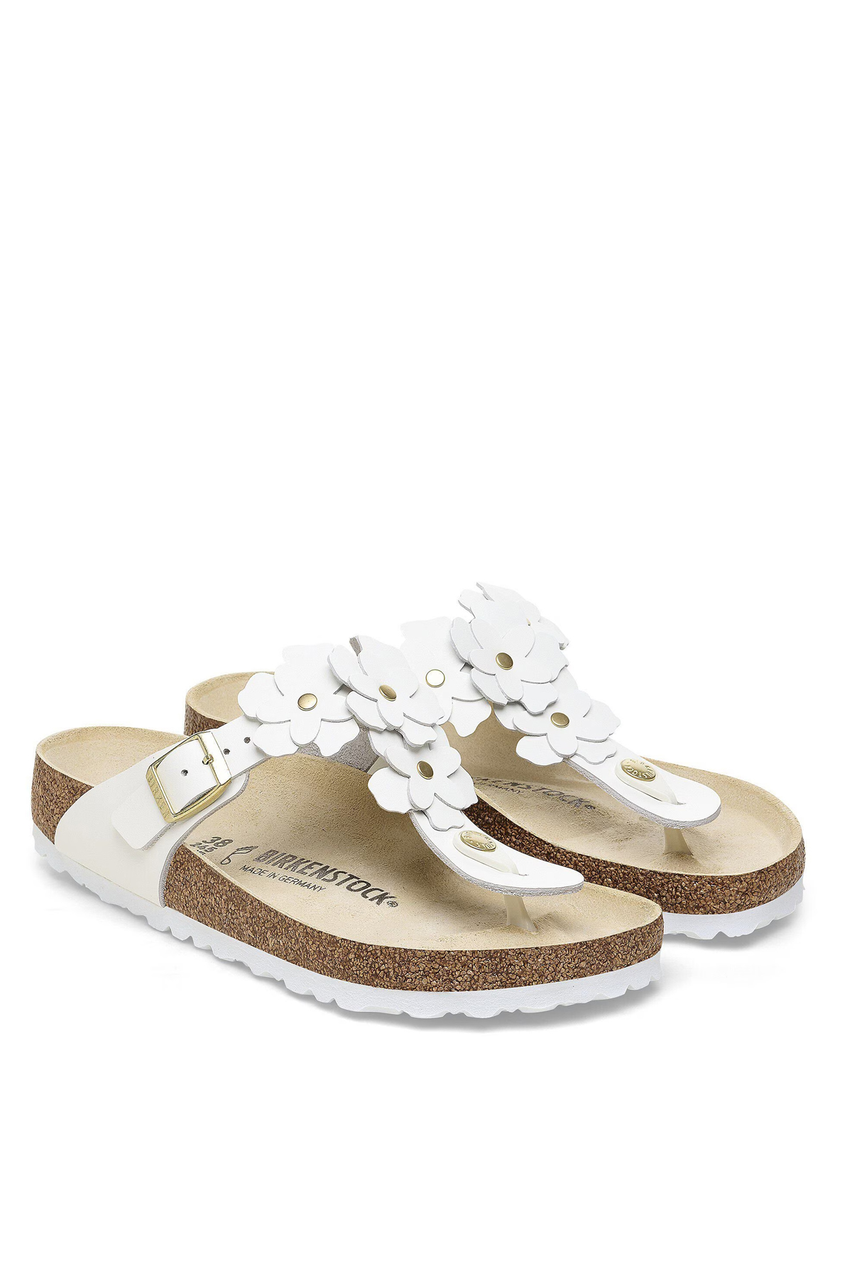 Mules Gizeh Flower Embellishment