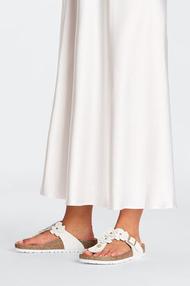 Mules Gizeh Flower Embellishment