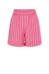 Shorts aus Leinenmix