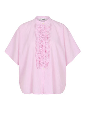 Bluse Daisy mit Leinen