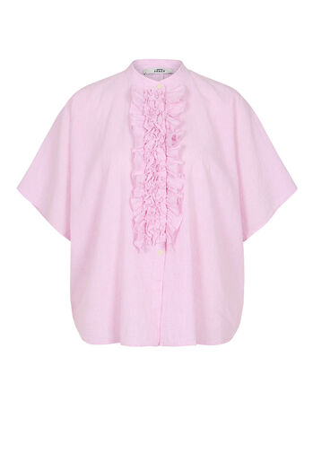 Bluse Daisy mit Leinen