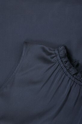 Bluse aus Seidenstretch