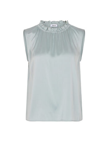 Bluse aus Seidenstretch