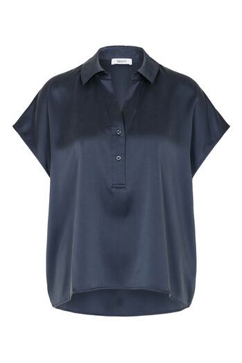 Bluse aus Seidenstretch