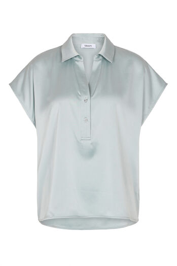 Bluse aus Seidenstretch