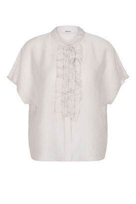 Bluse mit R&uuml;sche