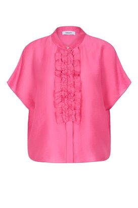 Bluse mit R&uuml;sche