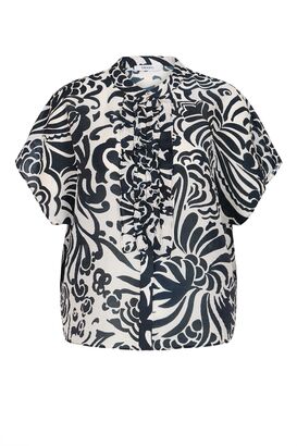 Bluse mit R&uuml;sche