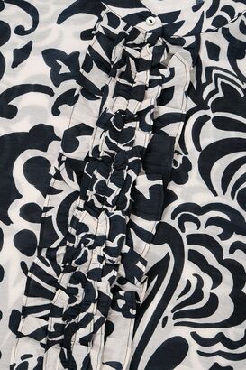 Bluse mit R&uuml;sche