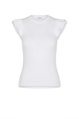 Shirt mit R&uuml;schen 