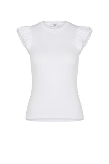 Shirt mit R&uuml;schen 