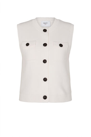 Strickweste aus Merino