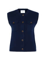 Strickweste aus Merino