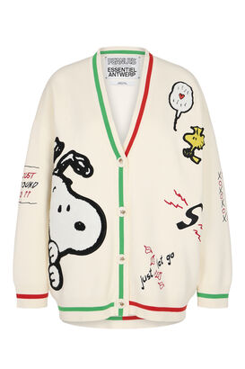 Cardigan Jaseball Snoppy