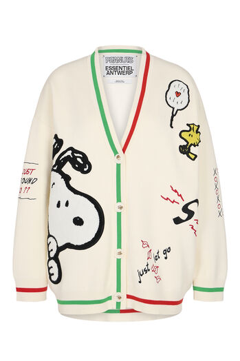 Cardigan Jaseball Snoppy