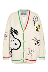 Cardigan Jaseball Snoppy