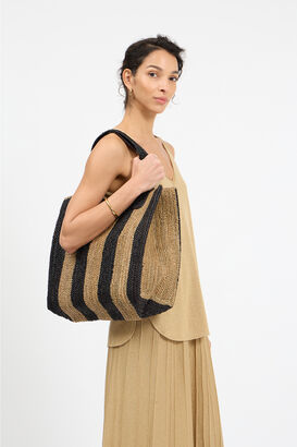 Raffia Shopper