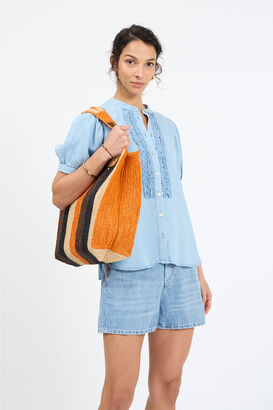 Raffia Shopper