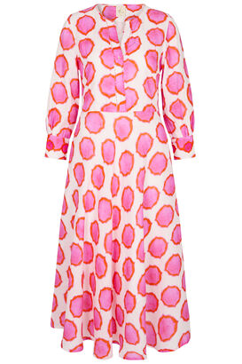 Kleid Azurite aus Leinen